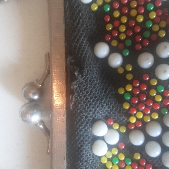 Vintage Beaded 1970s Bag - Picture 6 of 7